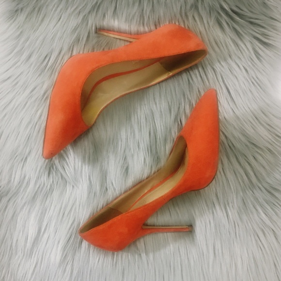 Aldo Shoes - Aldo fravel pump orange suede